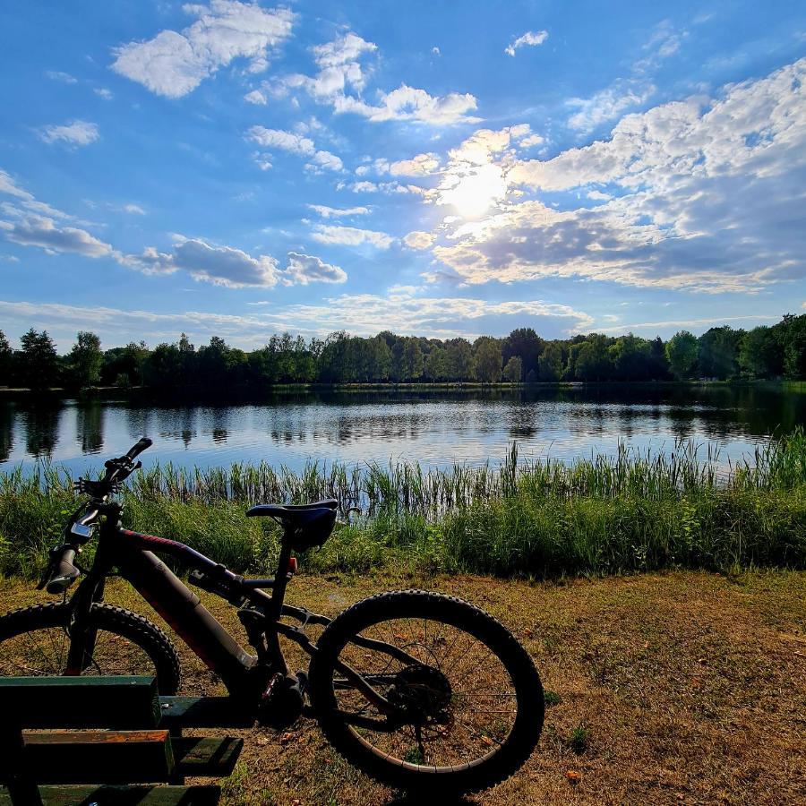Urlaubsdomizil Am Toepfer - Ferienwohnungen In Olbersdorf Exteriör bild