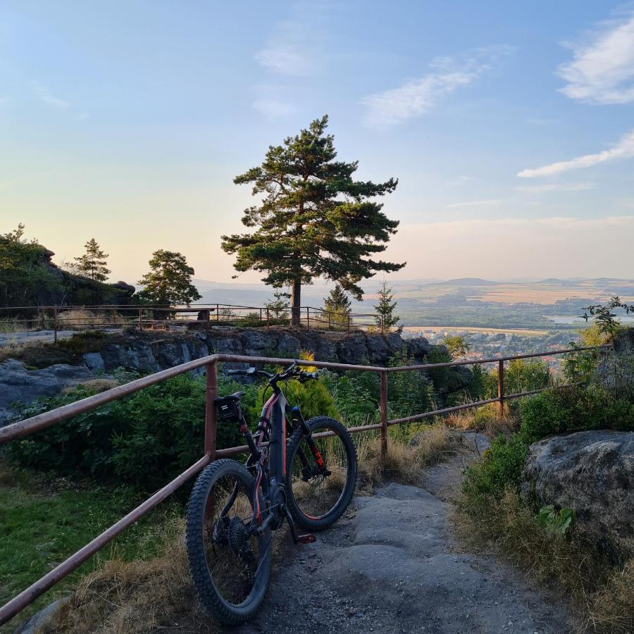 Urlaubsdomizil Am Toepfer - Ferienwohnungen In Olbersdorf Exteriör bild