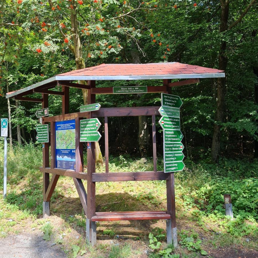 Urlaubsdomizil Am Toepfer - Ferienwohnungen In Olbersdorf Exteriör bild