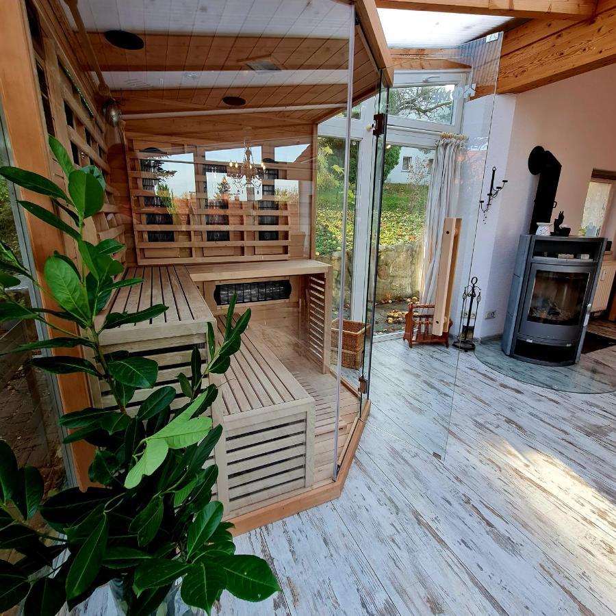 Urlaubsdomizil Am Toepfer - Ferienwohnungen In Olbersdorf Exteriör bild