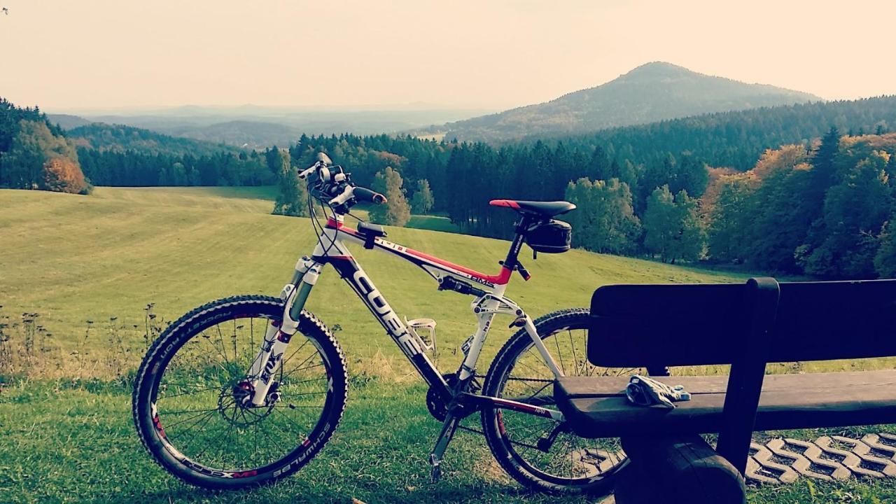 Urlaubsdomizil Am Toepfer - Ferienwohnungen In Olbersdorf Exteriör bild